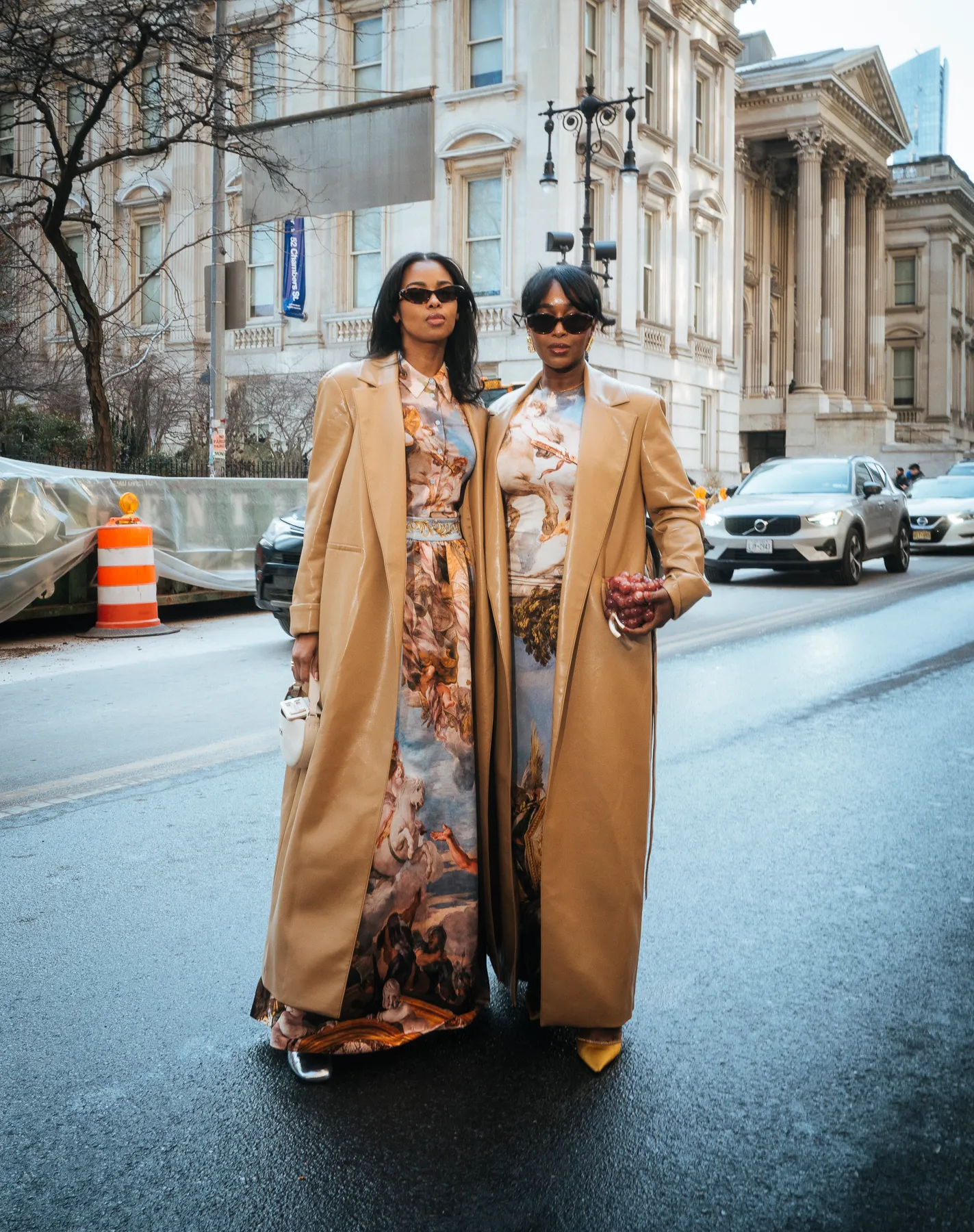The Yusufs at NYFW 2026: Alice + Olivia Renaissance Collection